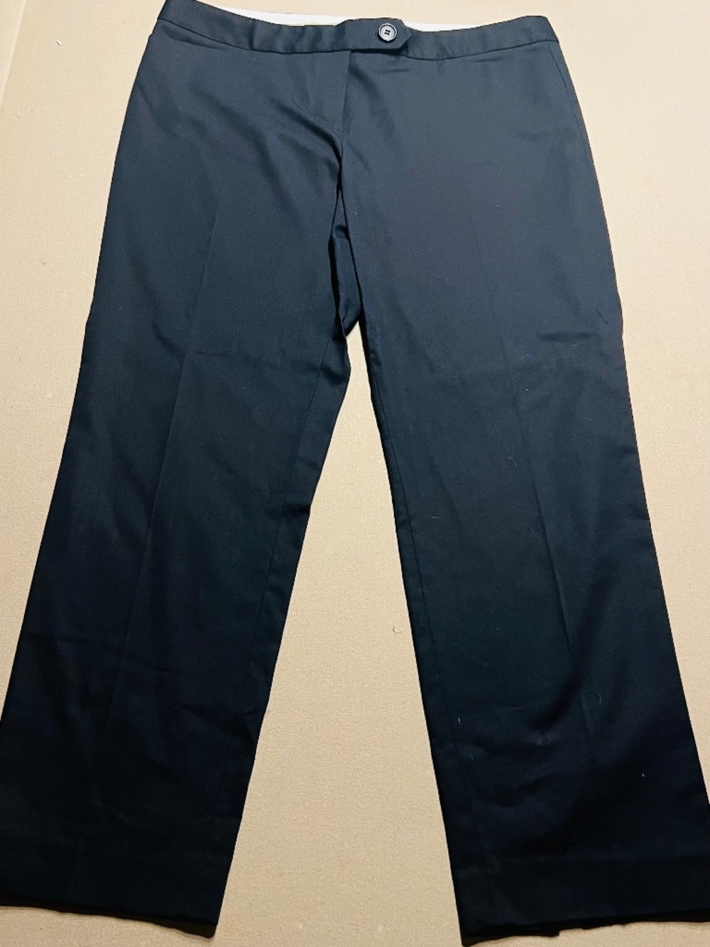 LOFT Black Ankle Length Pants NEW